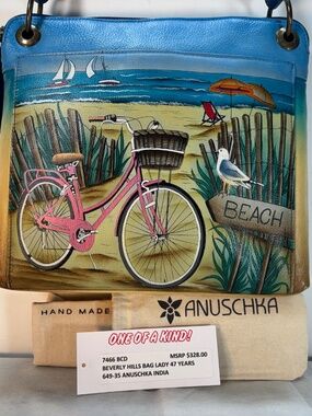 ANUSCHKA CALCUTTA INDIA $328.00                MASTERPIECE PAINTING TOOK 8 WEEKS